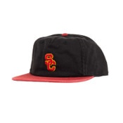 USC Trojans '47 Black SC Interlock Burnside Captain RF Hat